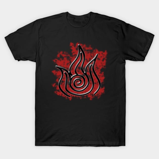 Fire Element T-Shirt by martan